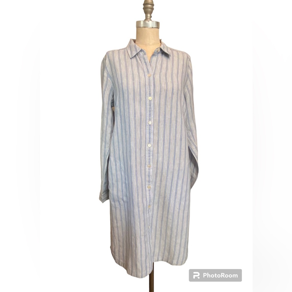 J. Jill button-down linen dress - size small